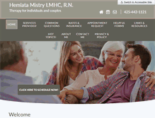 Tablet Screenshot of hemlatamistry.com